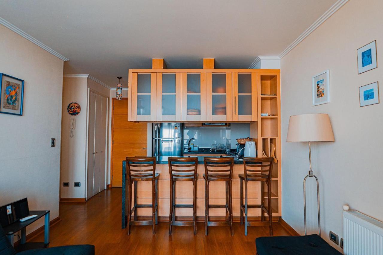 Hermoso Departamento Con Insuperable Vista Al Mar Lägenhet Vina del Mar Exteriör bild