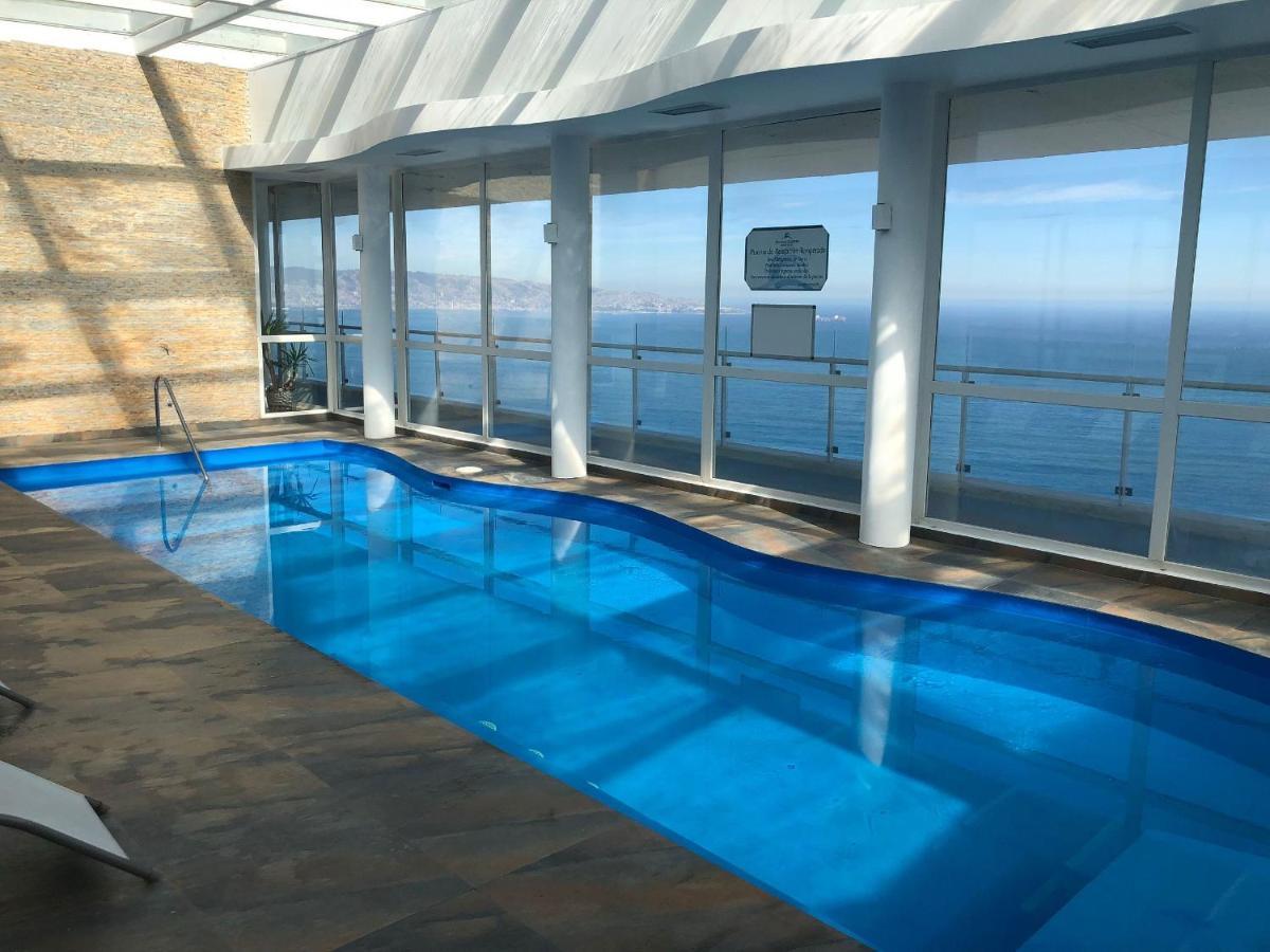 Hermoso Departamento Con Insuperable Vista Al Mar Lägenhet Vina del Mar Exteriör bild