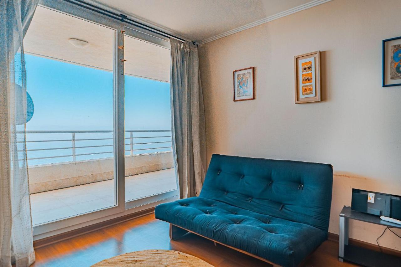 Hermoso Departamento Con Insuperable Vista Al Mar Lägenhet Vina del Mar Exteriör bild