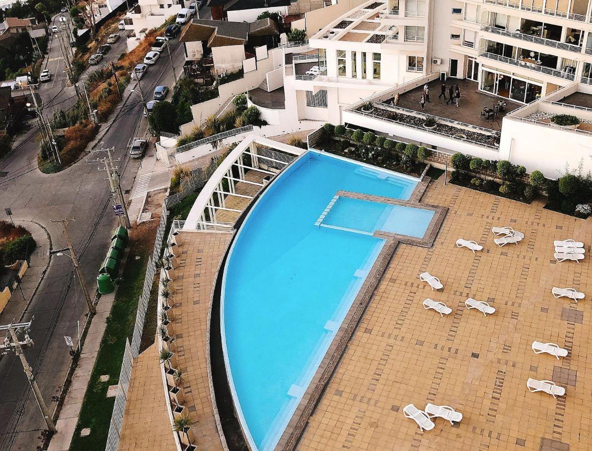 Hermoso Departamento Con Insuperable Vista Al Mar Lägenhet Vina del Mar Exteriör bild