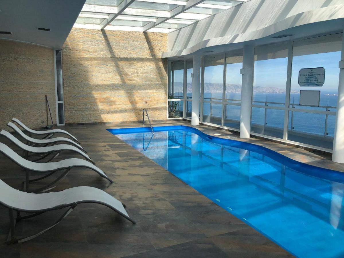 Hermoso Departamento Con Insuperable Vista Al Mar Lägenhet Vina del Mar Exteriör bild