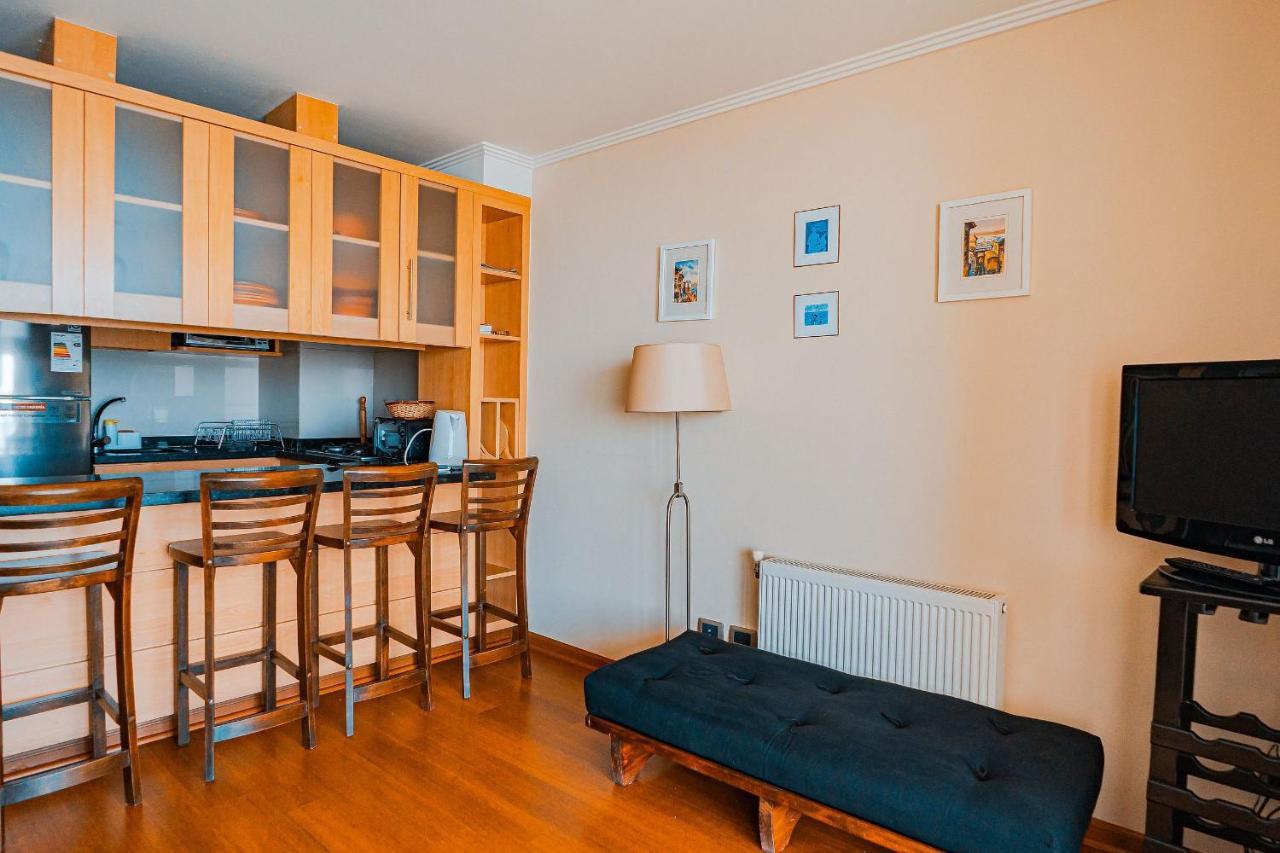 Hermoso Departamento Con Insuperable Vista Al Mar Lägenhet Vina del Mar Exteriör bild
