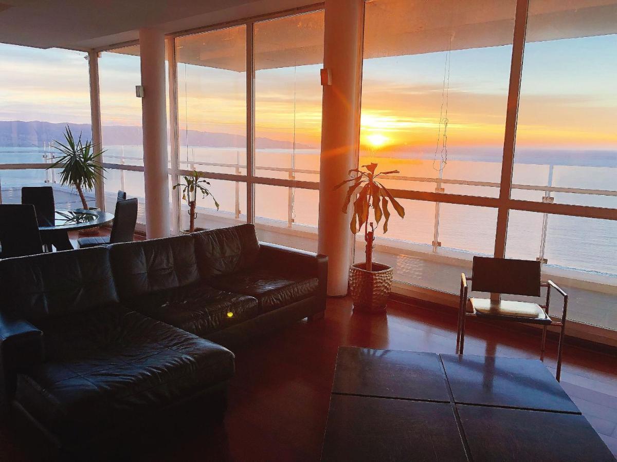 Hermoso Departamento Con Insuperable Vista Al Mar Lägenhet Vina del Mar Exteriör bild